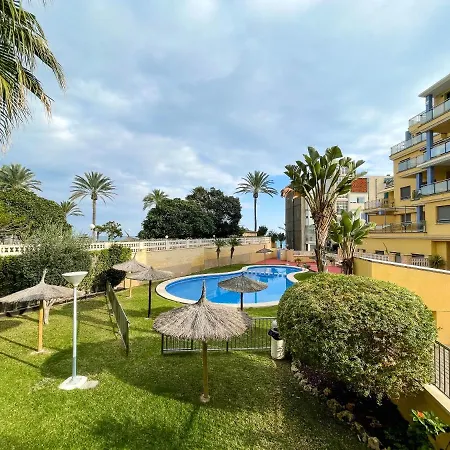 아파트 Con Gran Patio A 1 Min De La Playa